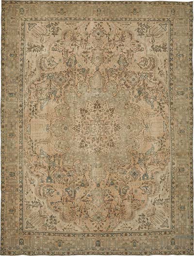 El Dokuma Vintage Halı - 289 cm x 381 cm