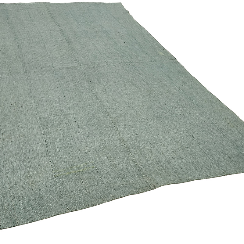 Overdyed Vintage Anatolian Hemp Kilim Rug - 6'  x 9' 6" (72" x 114") - K0091211