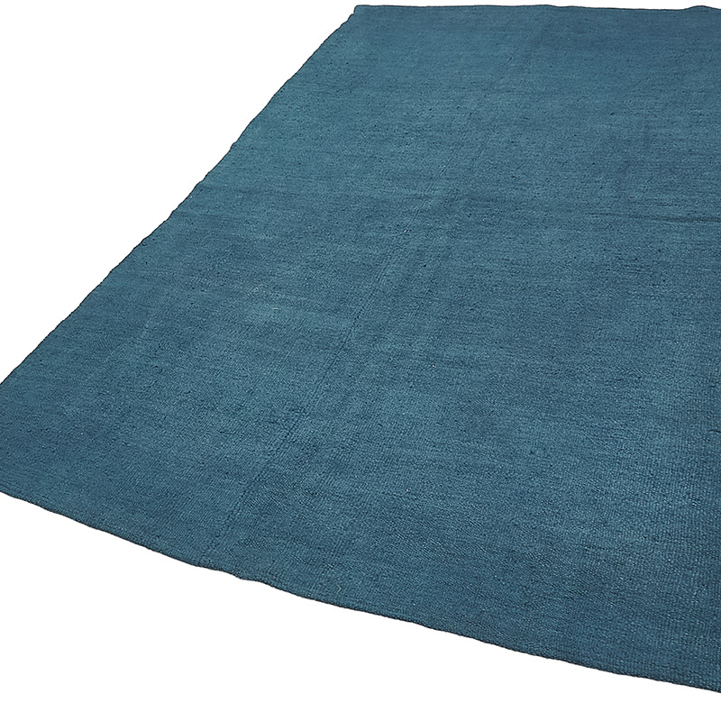 Overdyed Vintage Anatolian Hemp Kilim Rug - 5' 7" x 9'  (67" x 108") - K0091213