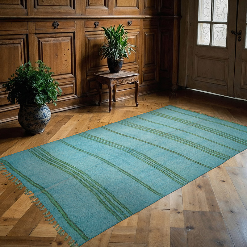 Boyali Vintage Anadolu Kendir Kilim - 148 cm x 240 cm - K0091216