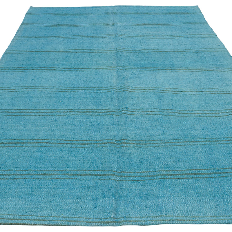 Overdyed Vintage Anatolian Hemp Kilim Rug - 5' 1" x 8' 6" (61" x 102") - K0091217