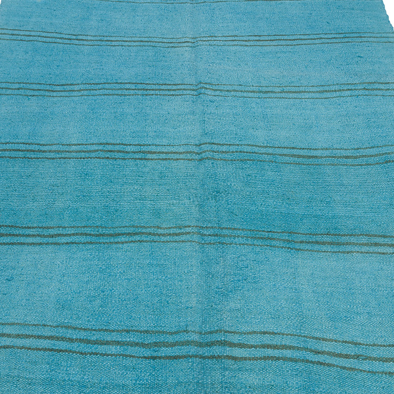 Overdyed Vintage Anatolian Hemp Kilim Rug - 5' 1" x 8' 6" (61" x 102") - K0091217