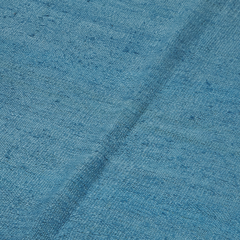 Overdyed Vintage Anatolian Hemp Kilim Rug - 5' 5" x 8' 2" (65" x 98") - K0091219