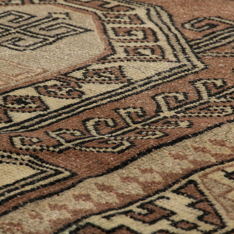 Vintage Turkish Hand-Knotted Rug - 3' 5" x 6' 4" (41" x 76") - K0091220