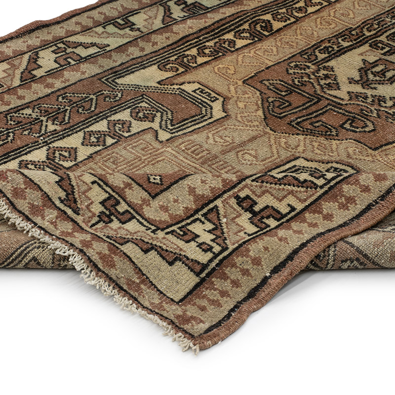 Vintage Turkish Hand-Knotted Rug - 3' 5" x 6' 4" (41" x 76") - K0091220