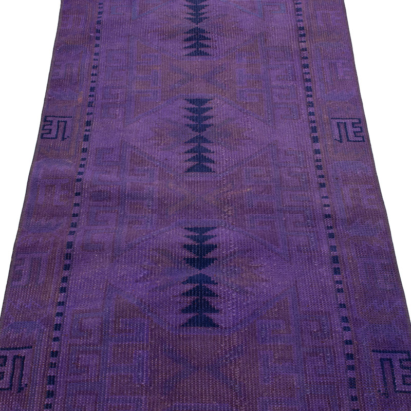 Boyali El Dokuma Vintage Hali Yolluk - 65 cm x 167 cm - K0091221