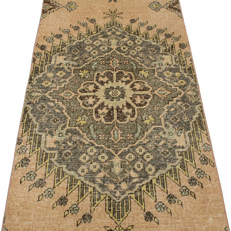 Vintage Turkish Hand-Knotted Runner - 2' 5" x 12' 6" (29" x 150") - K0091227