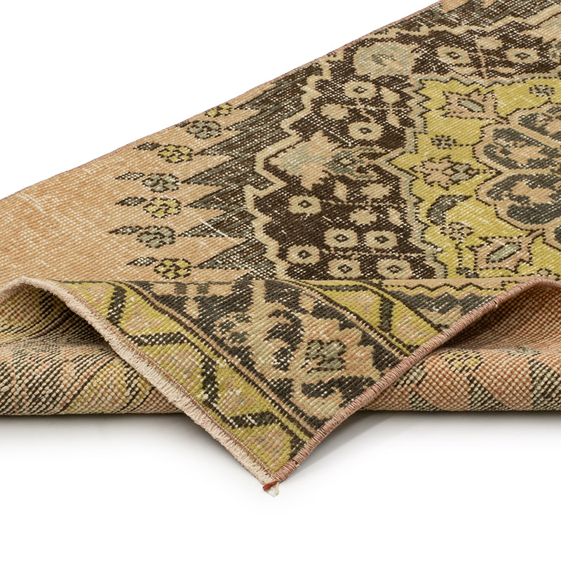 Vintage Turkish Hand-Knotted Runner - 2' 5" x 12' 6" (29" x 150") - K0091227