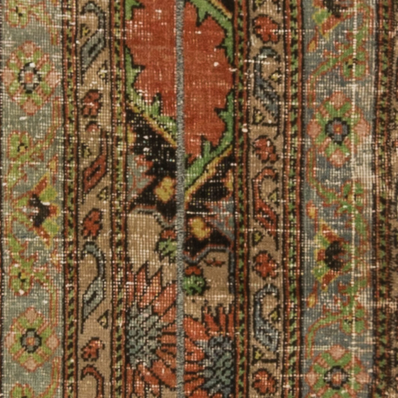 Vintage Turkish Hand-Knotted Runner - 2'  x 13' 3" (24" x 159") - K0091230