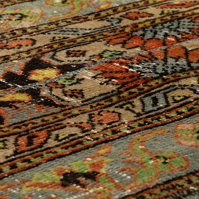 Vintage Turkish Hand-Knotted Runner - 2'  x 13' 3" (24" x 159") - K0091230