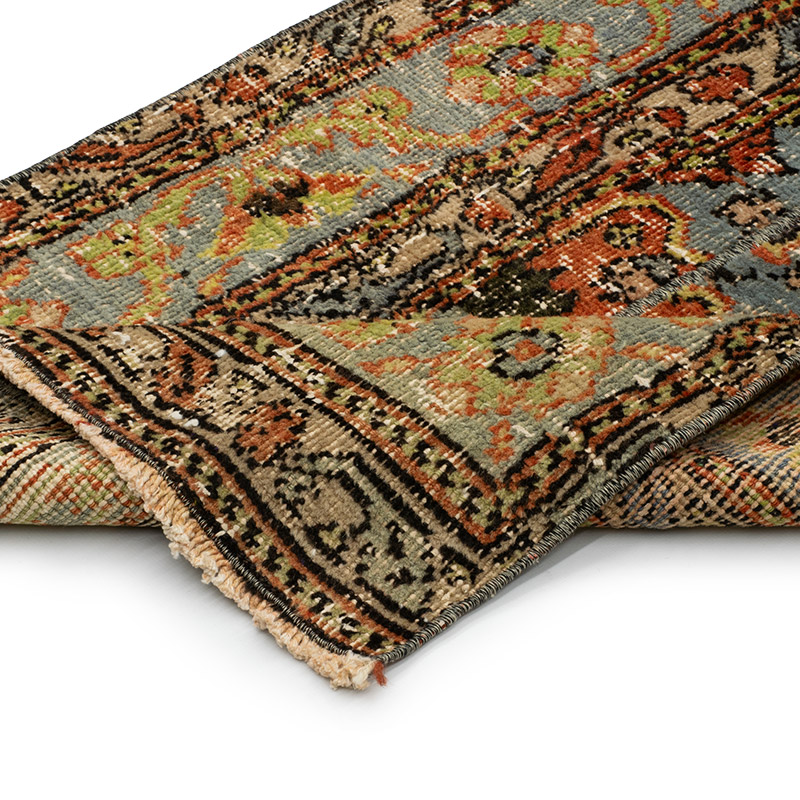 Vintage Turkish Hand-Knotted Runner - 2'  x 13' 3" (24" x 159") - K0091230