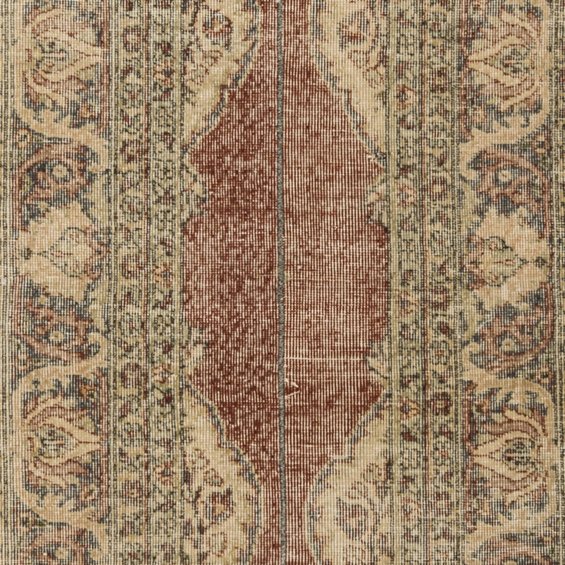 Vintage Turkish Hand-Knotted Runner - 3' 4" x 10' 9" (40" x 129") - K0091233