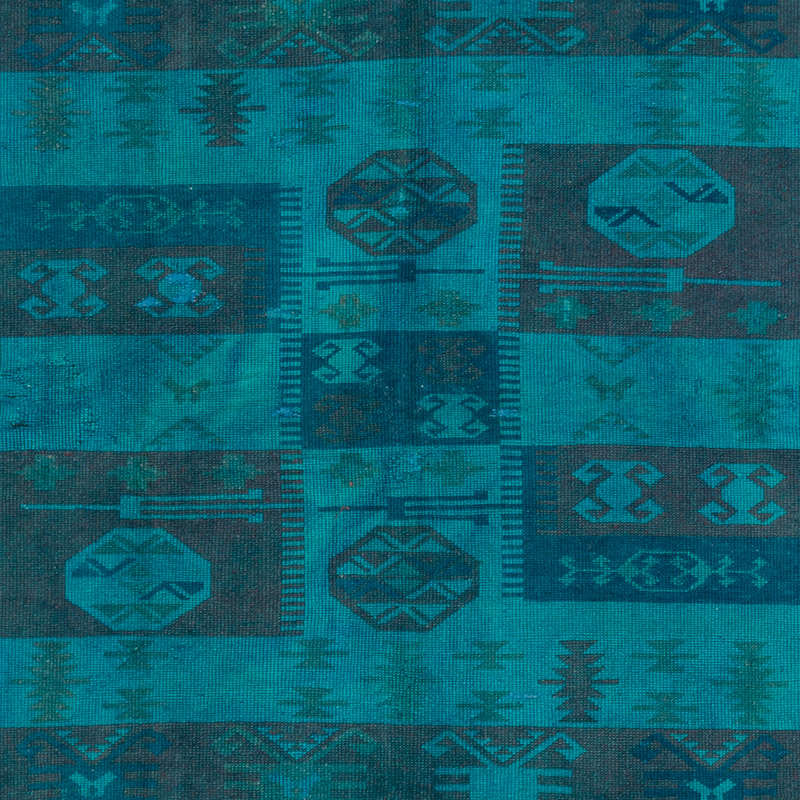 Boyali El Dokuma Vintage Hali - 110 cm x 170 cm - K0091234