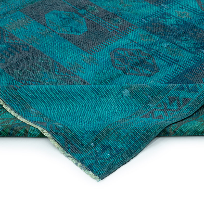Boyali El Dokuma Vintage Hali - 110 cm x 170 cm - K0091234