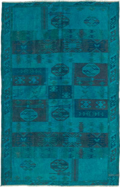 Boyali El Dokuma Vintage Hali - 110 cm x 170 cm