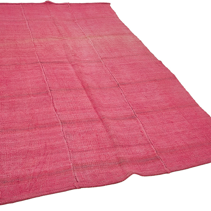 Overdyed Vintage Anatolian Hemp Kilim Rug - 4' 11" x 8' 6" (59" x 102") - K0091240