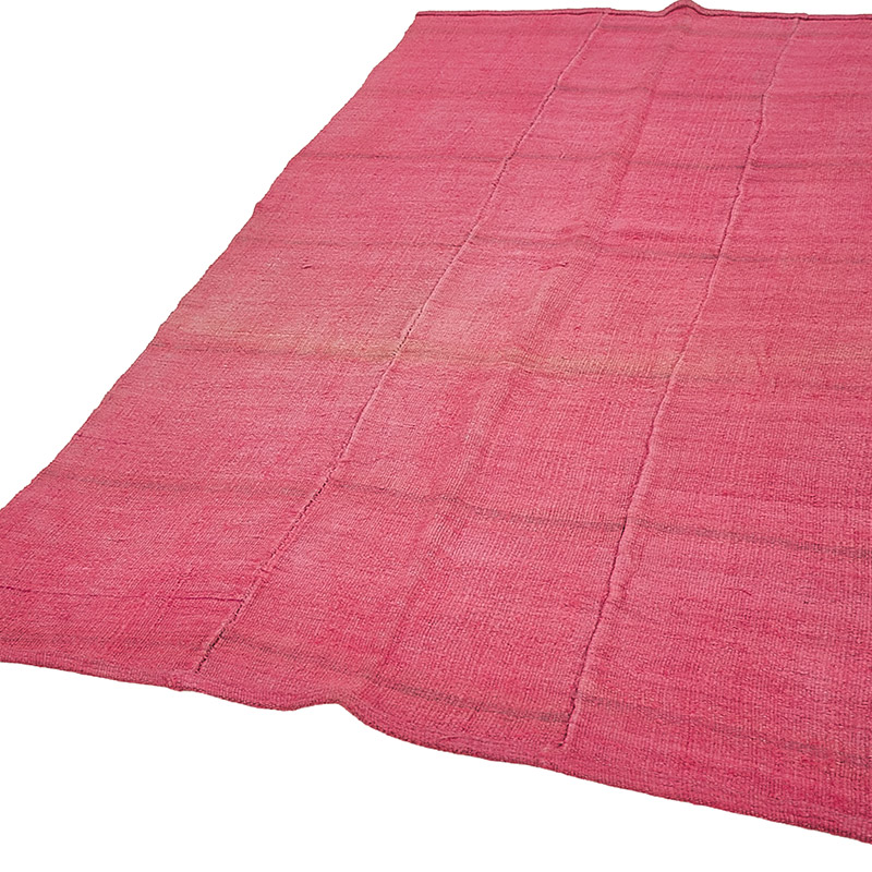 Overdyed Vintage Anatolian Hemp Kilim Rug - 4' 11" x 8' 6" (59" x 102") - K0091240