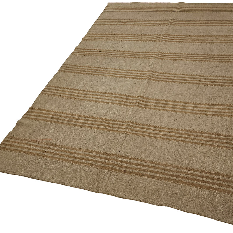 Boyali Vintage Anadolu Kendir Kilim - 136 cm x 240 cm - K0091243