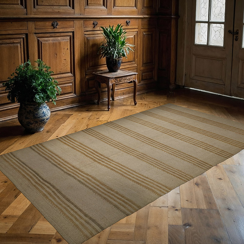 Boyali Vintage Anadolu Kendir Kilim - 136 cm x 240 cm - K0091243