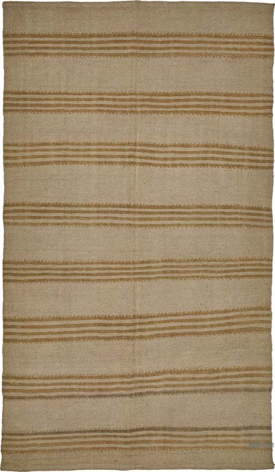 Boyali Vintage Anadolu Kendir Kilim - 136 cm x 240 cm