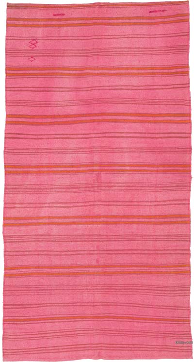 Boyali Vintage Anadolu Kendir Kilim - 145 cm x 275 cm
