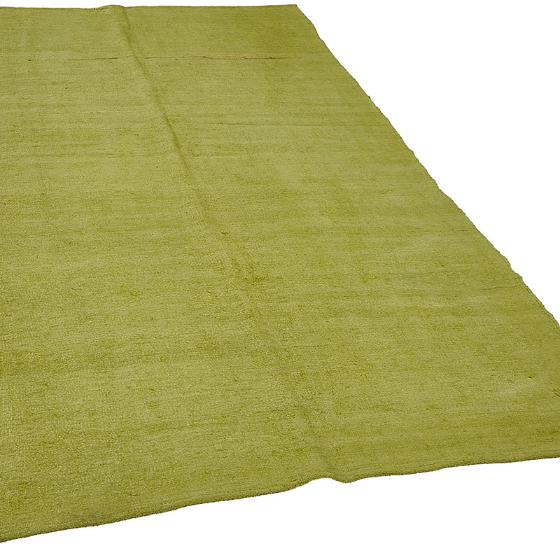 Overdyed Vintage Anatolian Hemp Kilim Rug - 5' 2" x 9'  (62" x 108") - K0091246