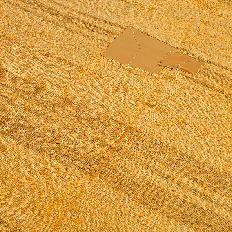 Overdyed Vintage Anatolian Hemp Kilim Rug - 5' 1" x 7' 9" (61" x 93") - K0091248