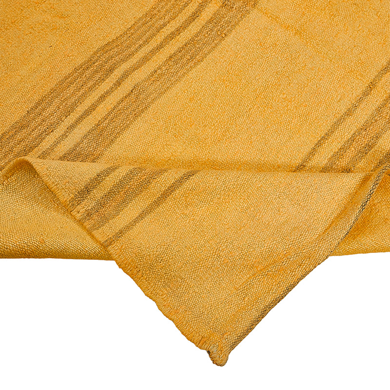 Overdyed Vintage Anatolian Hemp Kilim Rug - 5' 1" x 7' 9" (61" x 93") - K0091248