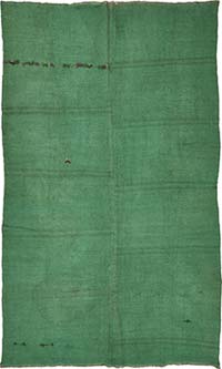 Overdyed Vintage Anatolian Hemp Kilim Rug - 5' 7" x 9' 6" (67" x 114")