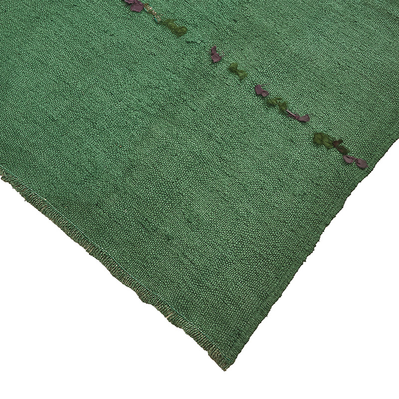 Alfombra Kilim Vintage de Cáñamo de Anatolia Sobreteñida - 170 cm x 290 cm - K0091250