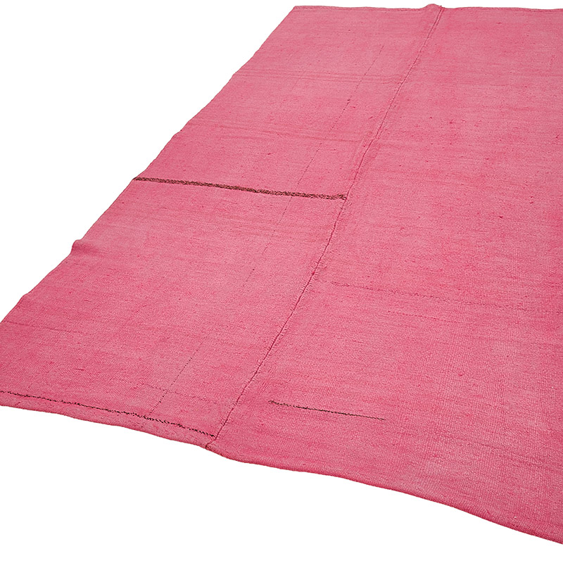 Overdyed Vintage Anatolian Hemp Kilim Rug - 5' 1" x 9' 11" (61" x 119") - K0091252