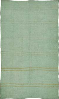 Overdyed Vintage Anatolian Hemp Kilim Rug - 5' 5" x 9'  (65" x 108")