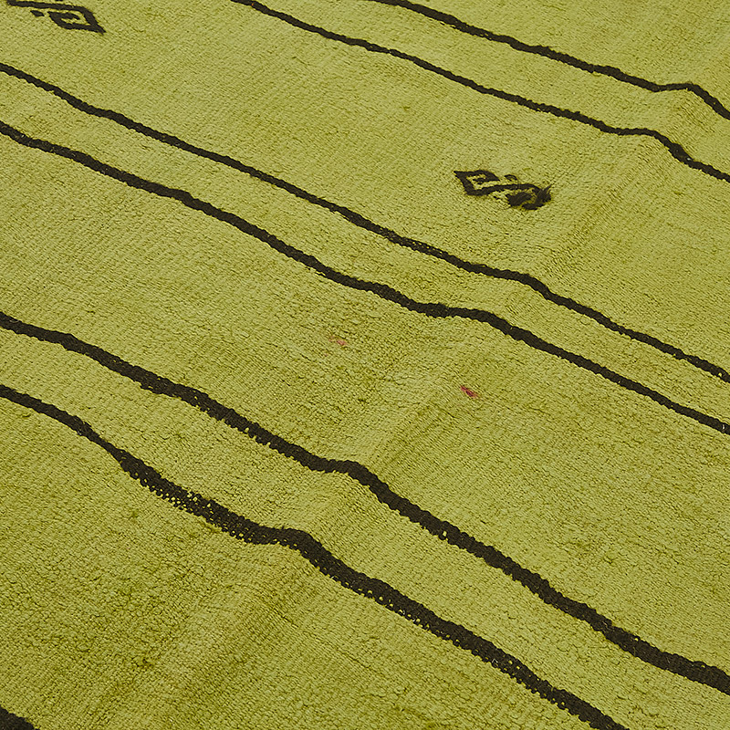 Overdyed Vintage Anatolian Hemp Kilim Rug - 5' 3" x 9' 1" (63" x 109") - K0091257