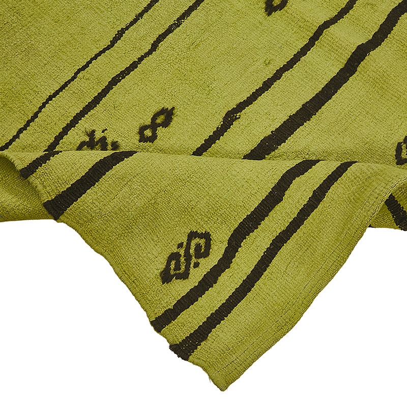Overdyed Vintage Anatolian Hemp Kilim Rug - 5' 3" x 9' 1" (63" x 109") - K0091257