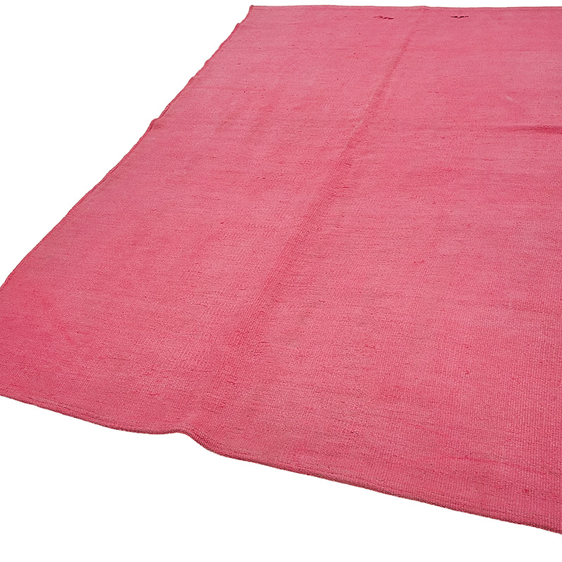 Overdyed Vintage Anatolian Hemp Kilim Rug - 5' 5" x 8' 3" (65" x 99") - K0091258