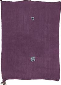 Alfombra Kilim Vintage de Cáñamo de Anatolia Sobreteñida - 153 cm x 194 cm