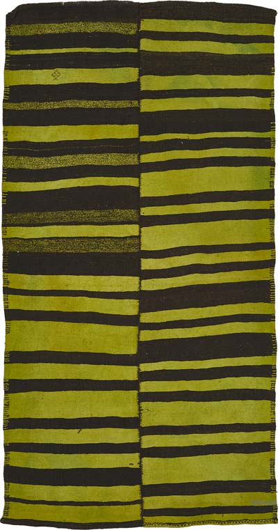 Boyali Vintage Anadolu Kendir Kilim - 161 cm x 304 cm