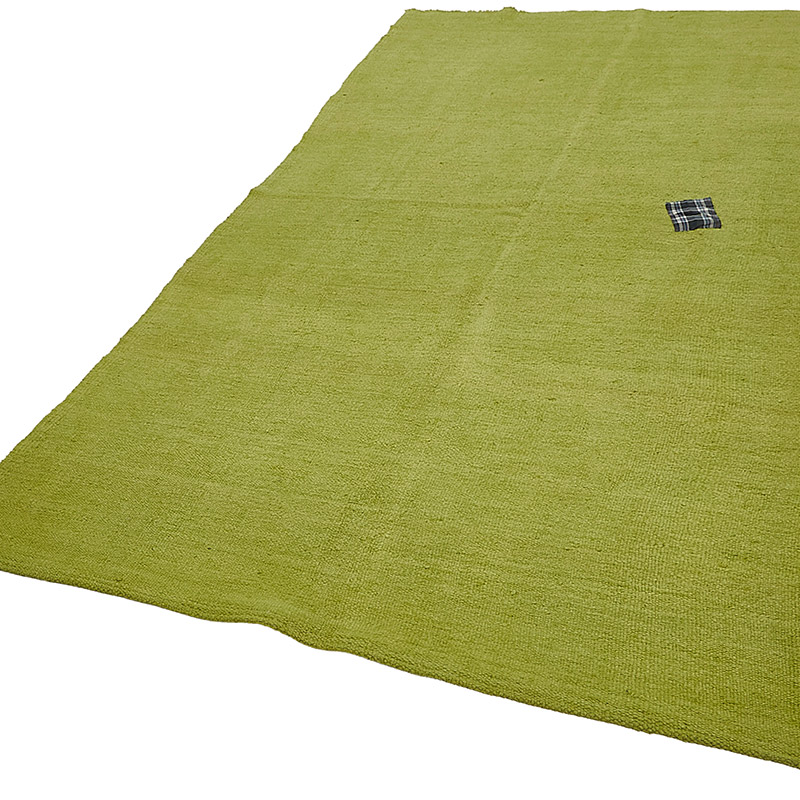 Overdyed Vintage Anatolian Hemp Kilim Rug - 5' 2" x 9' 10" (62" x 118") - K0091270