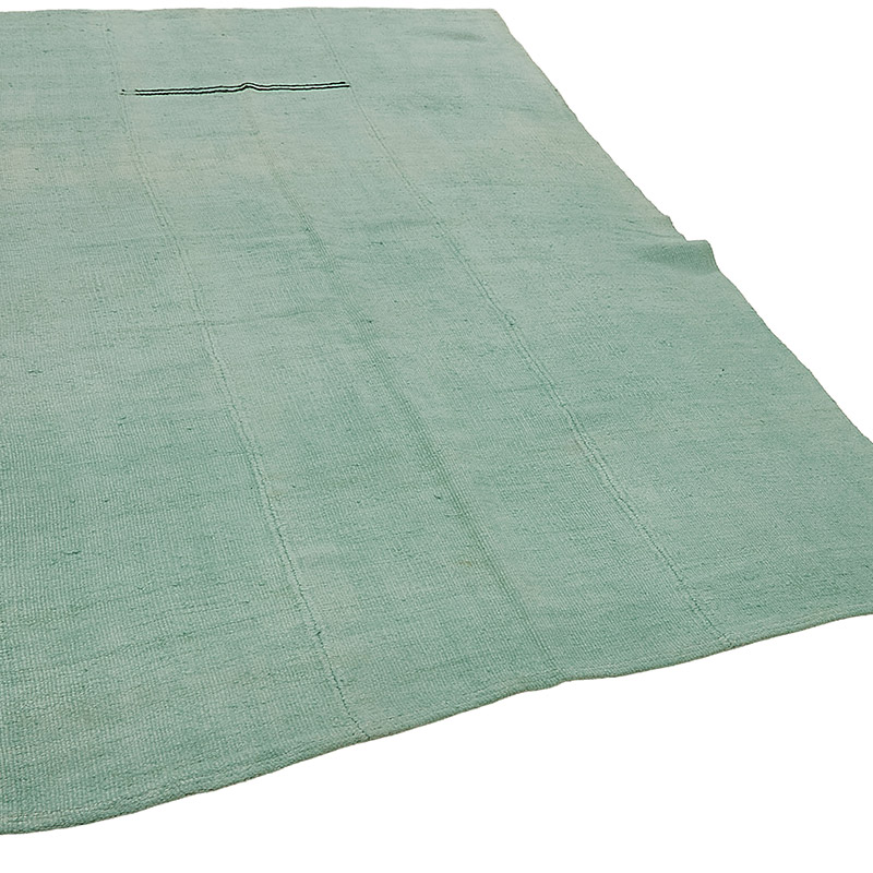 Alfombra Kilim Vintage de Cáñamo de Anatolia Sobreteñida - 175 cm x 271 cm - K0091278