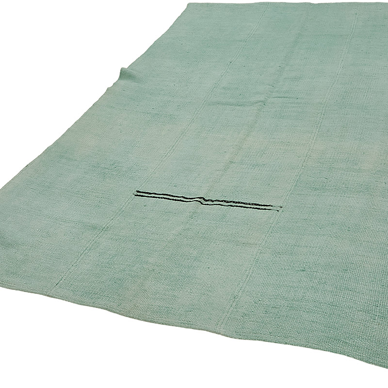 Alfombra Kilim Vintage de Cáñamo de Anatolia Sobreteñida - 175 cm x 271 cm - K0091278