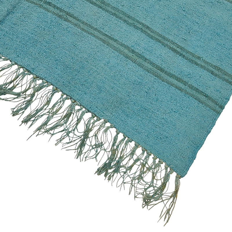 Overdyed Vintage Anatolian Hemp Kilim Rug - 4' 7" x 7' 7" (55" x 91") - K0091279