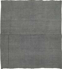 Overdyed Vintage Anatolian Hemp Kilim Rug - 5' 4" x 6'  (64" x 72")