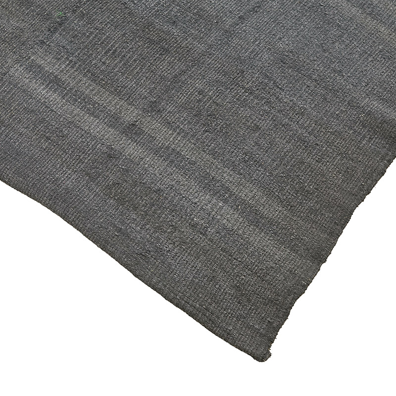 Overdyed Vintage Anatolian Hemp Kilim Rug - 6' 3" x 7' 8" (75" x 92") - K0091286