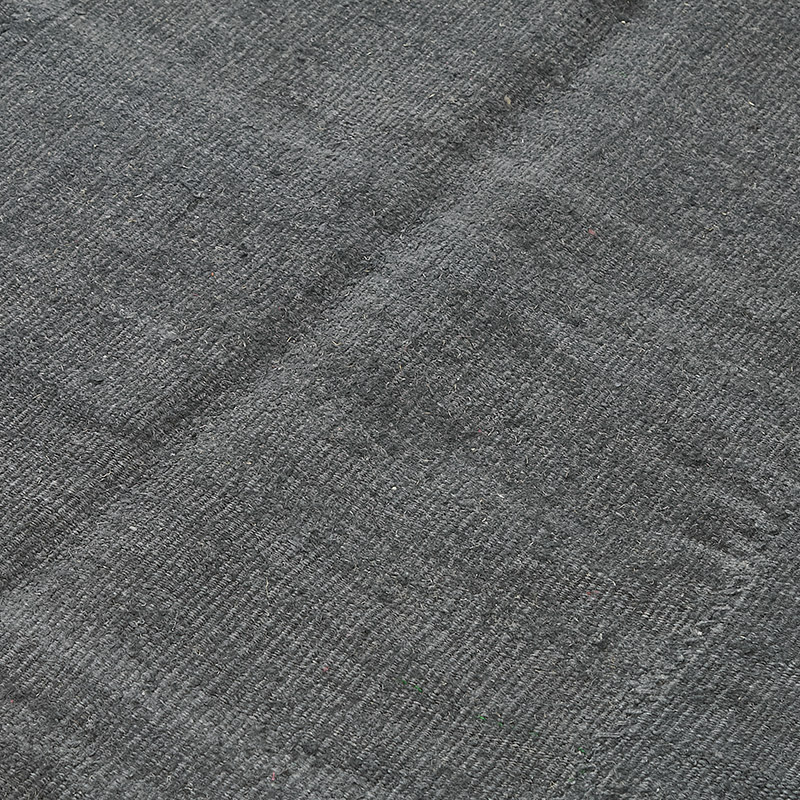 Overdyed Vintage Anatolian Hemp Kilim Rug - 6' 3" x 7' 8" (75" x 92") - K0091286