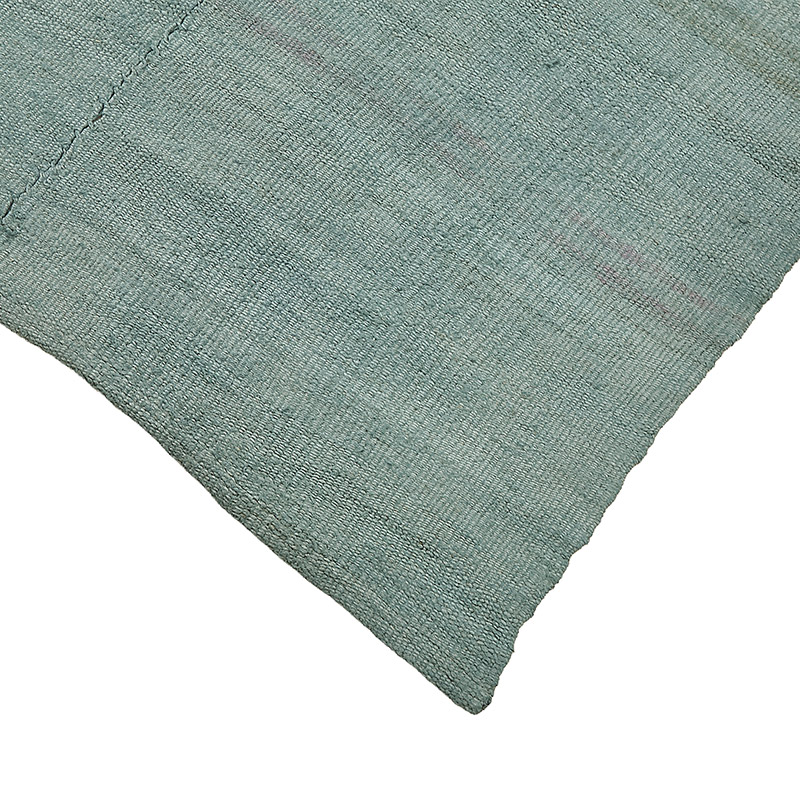 Alfombra Kilim Vintage de Cáñamo de Anatolia Sobreteñida - 162 cm x 248 cm - K0091287