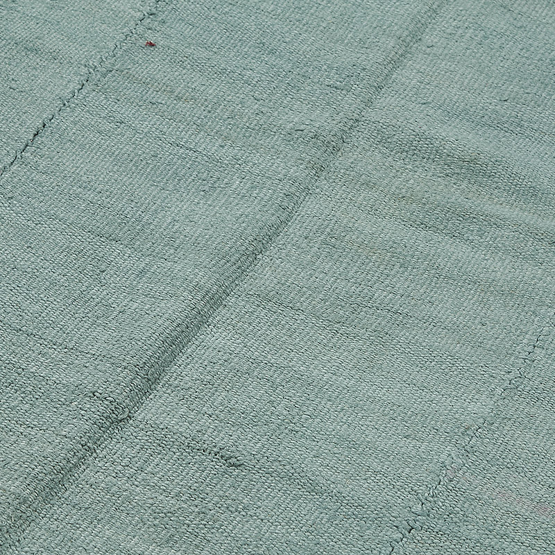 Alfombra Kilim Vintage de Cáñamo de Anatolia Sobreteñida - 162 cm x 248 cm - K0091287