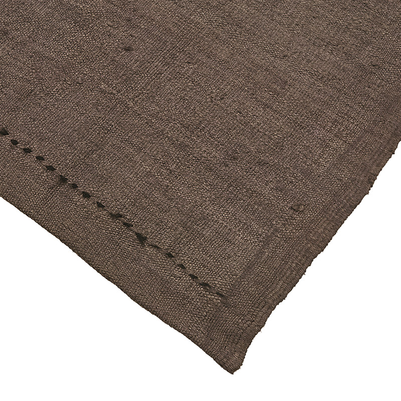Overdyed Vintage Anatolian Hemp Kilim Rug - 5' 5" x 7' 7" (65" x 91") - K0091288