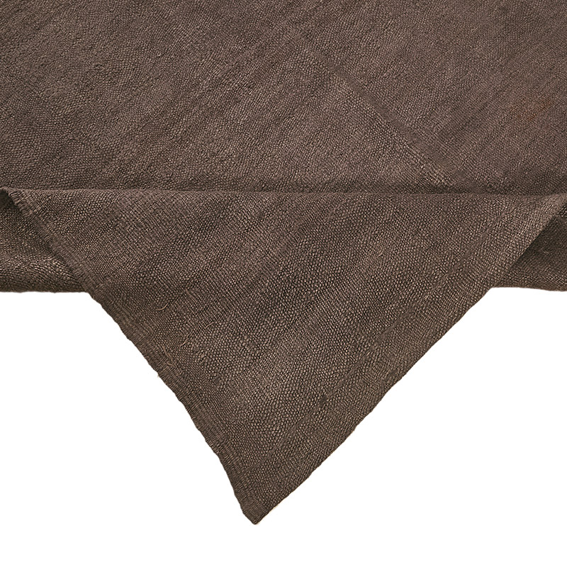 Overdyed Vintage Anatolian Hemp Kilim Rug - 5' 5" x 7' 7" (65" x 91") - K0091288