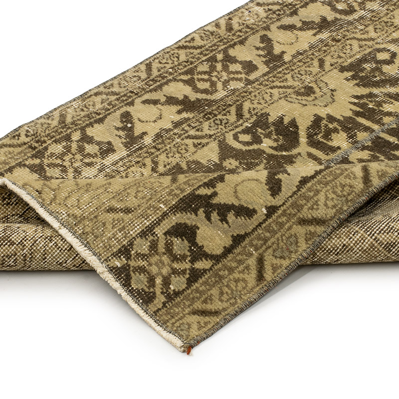 Vintage Turkish Hand-Knotted Runner - 2' 3" x 8' 6" (27" x 102") - K0091296