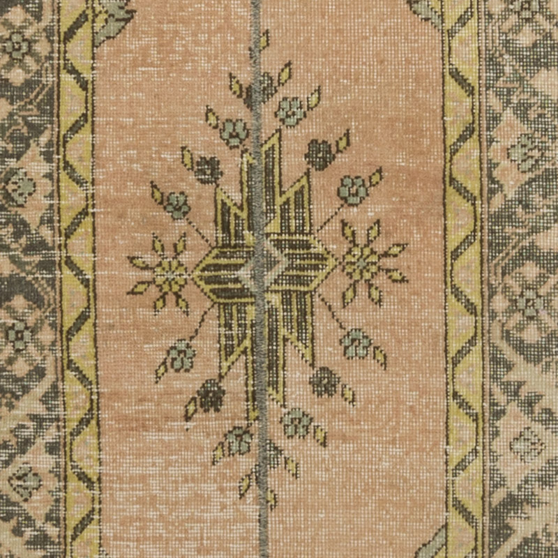 Vintage Turkish Hand-Knotted Runner - 2' 7" x 12' 11" (31" x 155") - K0091297